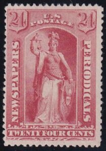 US PR64 Newspaper Mint F-VF No Gum