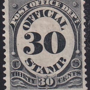 US O55 Officials Mint F-VF No Gum