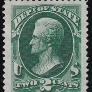 US O58 Officials Mint F-VF No Gum - 3 Very Large Margins