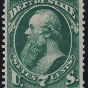 US O61 Officials Mint H F-VF 1 Short Perf