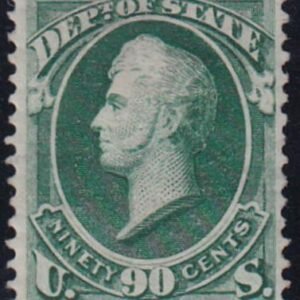 US O67 Officials Mint H Just F Regummed