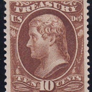 US O77 Officials Mint LH VF Large Margins - Very Fresh