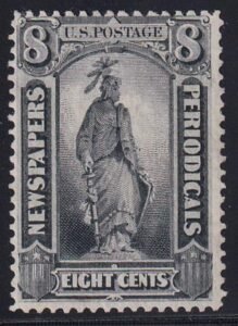 US PR13 Newspaper Stamps Mint Just F No Gum
