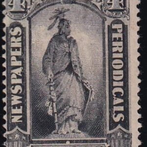 US PR59 Newspaper Stamps Mint H AVE Back Faults