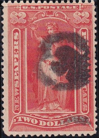 INV-23512itExt_8d1b1b63-4b34-490c-970b-3384167bb955 US PR120 Newspaper Stamps Used F-VF Postal Cancel