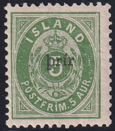 INV-23515itExt_bc0a8daa-d7c4-4785-817f-031bb1f175c3 Iceland 33a Facit 36 H F-VF APS Cert + Signed Hoke