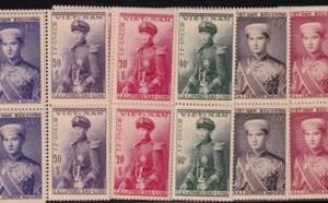 Vietnam 20 - 26 NH Set Of 7 Blocks of 4 Last Set as United Vienam