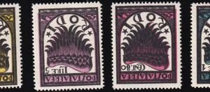 Italy Rhodes C1a-C4a F-VF NH 1935 Airmail