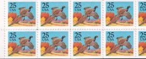 US Booklet BK159 Mint NH VF Plate #3222
