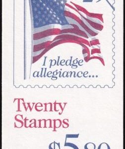 US Booklet BK197 Mint NH XF 11x10, Low Gloss Gum, Plate #4444