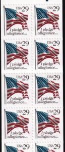 US Booklet BK197 Mint NH XF 11x10, Low Gloss Gum, Plate #4444