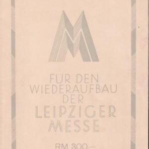 Germany 1946 Leipzig Expo Special Show S/S In Folder Mint Michel 5SX Design Of West Sakoney 14NB13-16 - As Fresh As Issued