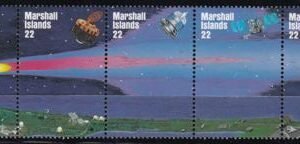 US 86-90 Trust Territories Marshall Islands NH VF Hailley's Comet