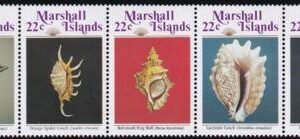 US 119-23 Trust Territories Marshall Islands NH VF Seashells