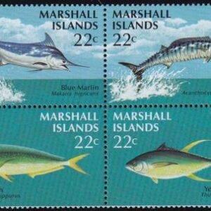 US 124-27 Trust Territories Marshall Islands NH VF Fish