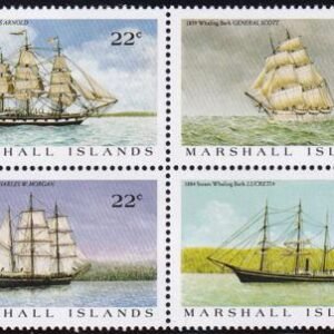 US 132-35 Trust Territories Marshall Islands NH VF Whaling Ships