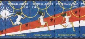 US 189 Trust Territories Marshall Islands NH VF Olympics/Runner