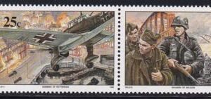 US 249-50(W8) Trust Territories Marshall Islands WWII Anniversaries NH VF Invasion Of Belgium