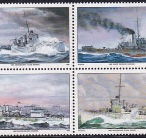 US 257-60(W13) Trust Territories Marshall Islands WWII Anniversaries NH VF U.S. Destroyers