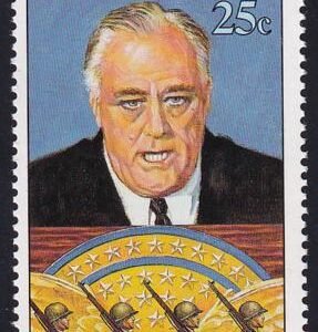 US 266(W16) Trust Territories Marshall Islands WWII Anniversaries NH VF FDR's Third Term