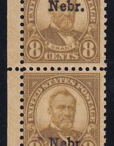 US 677var Mint AVE-F Wide Spacing Pair, Under-Priced + Scarce!