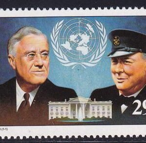 US 297(W31) Trust Territories Marshall Islands WWII Anniversaries NH VF Arcadia Conference