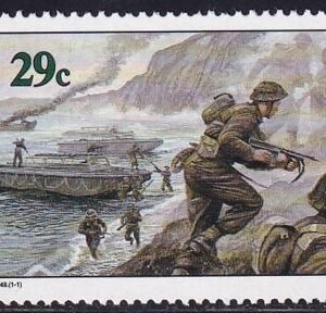 US 322(W49) Trust Territories Marshall Islands WWII Anniversaries NH VF Dieppe Raid