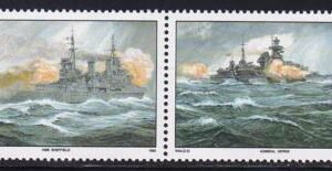 US 327-28(W54) Trust Territories Marshall Islands WWII Anniversaries NH VF Battle Of Barents Sea