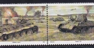 US 336-37(W59) Trust Territories Marshall Islands WWII Anniversaries NH VF Battle Of Kursk