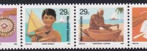 US 425-28 Trust Territories Marshall Islands NH VF Traditional Handicrafts