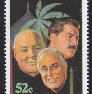 US 475(W65) Trust Territories Marshall Islands WWII Anniversaries NH VF Teheran Conference