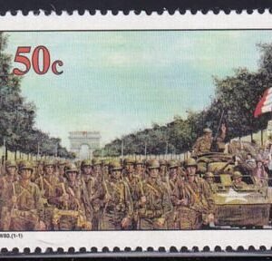 US 494(W80) Trust Territories Marshall Islands WWII Anniversaries NH VF Liberation Of Paris