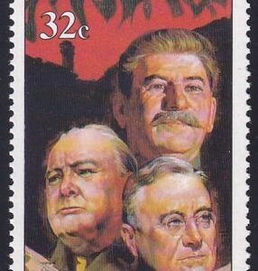 US 504(W86) Trust Territories Marshall Islands WWII Anniversaries NH VF Yalta Conference