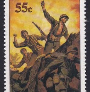 US 508(W90) Trust Territories Marshall Islands WWII Anniversaries NH VF Marines Invade Okinawa