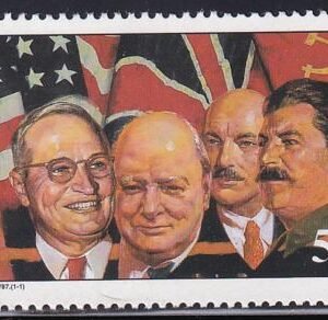 US 518(W97) Trust Territories Marshall Islands WWII Anniversaries NH VF Potsdam Conference