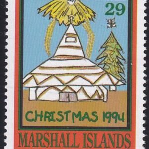 US 588 Trust Territories Marshall Islands NH VF Christmas
