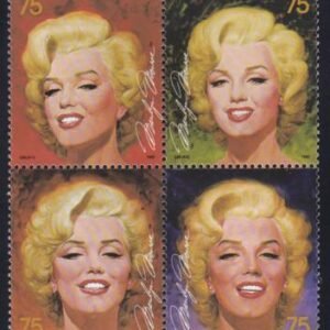 US 592 Trust Territories Marshall Islands NH VF Marilyn Monroe