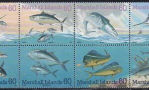 US 595 Trust Territories Marshall Islands NH VF Game Fish