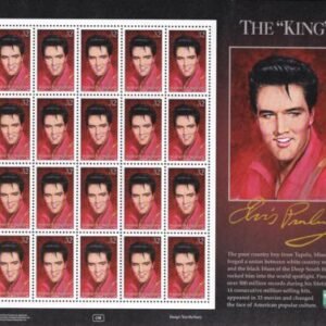US 608 Trust Territories Marshall Islands NH VF Elvis Presley Full Sheet