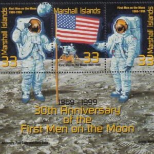 US 712 Trust Territories Marshall Islands NH VF 30th Anniv. Man On The Moon S/S