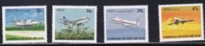 US C22-25 Trust Territories Marshall Islands Airmail NH VF Aircraft(1989)