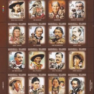 US 927 Trust Territories Marshall Islands NH VF Wild West M/S