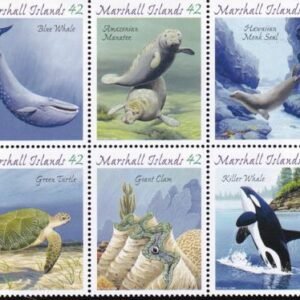 US 928 Trust Territories Marshall Islands NH VF Endangered Species Block