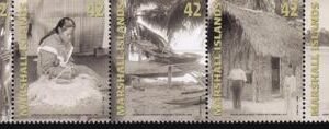 US 929 Trust Territories Marshall Islands NH VFMarshall's Culture Strip
