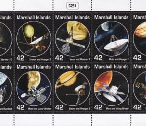 US 930 Trust Territories Marshall Islands NH VF Solar System Exploration M/S