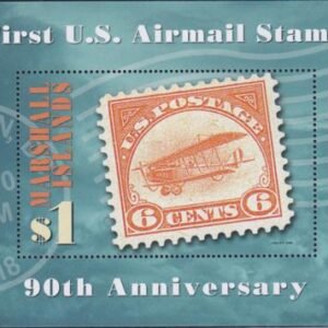 US 933 Trust Territories Marshall Islands NH VF 1st US Airmail Stamp S/S