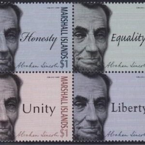 US 935 Trust Territories Marshall Islands NH VF Lincoln Block