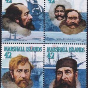 US 936 Trust Territories Marshall Islands NH VF North Pole Explorers Block
