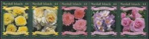 US 946 Trust Territories Marshall Islands NH VF Roses Strip