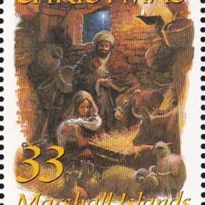 US 722 Trust Territories Marshall Islands NH VF Christmas